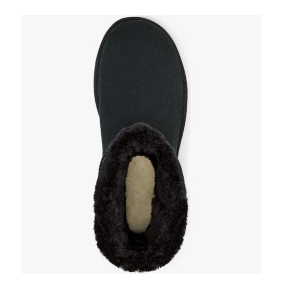 NWOB UGG Estera UGGplush Faux Fur Lined Boot - Black - Size 5M - Picture 2 of 6